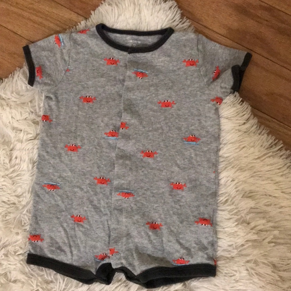 Carter’s Crab Onesie (Shorts)